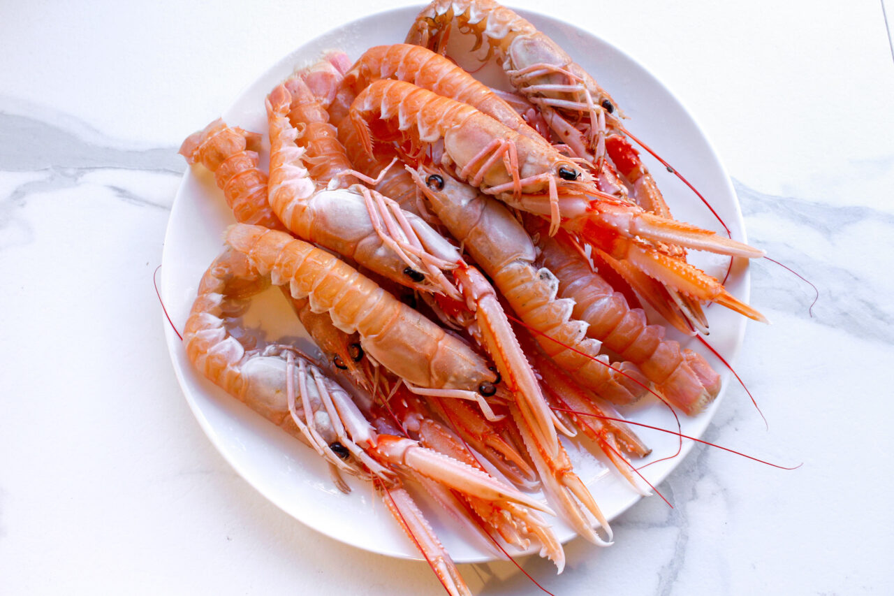 Vaschetta di Scampi Imperiali del Mediterraneo | Tartare House